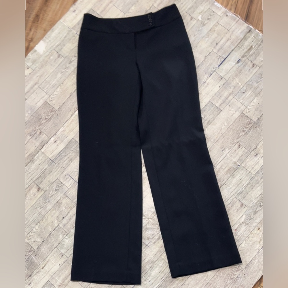 Ann Taylor Black Straight Leg Pants